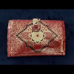 Florentine Italian Hand made Vintage leather wallet